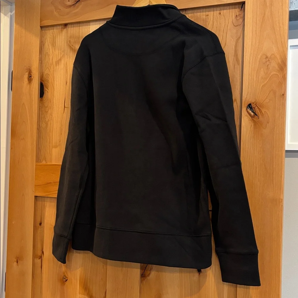 Banana Republic Men's Black Zip-Up Sweater